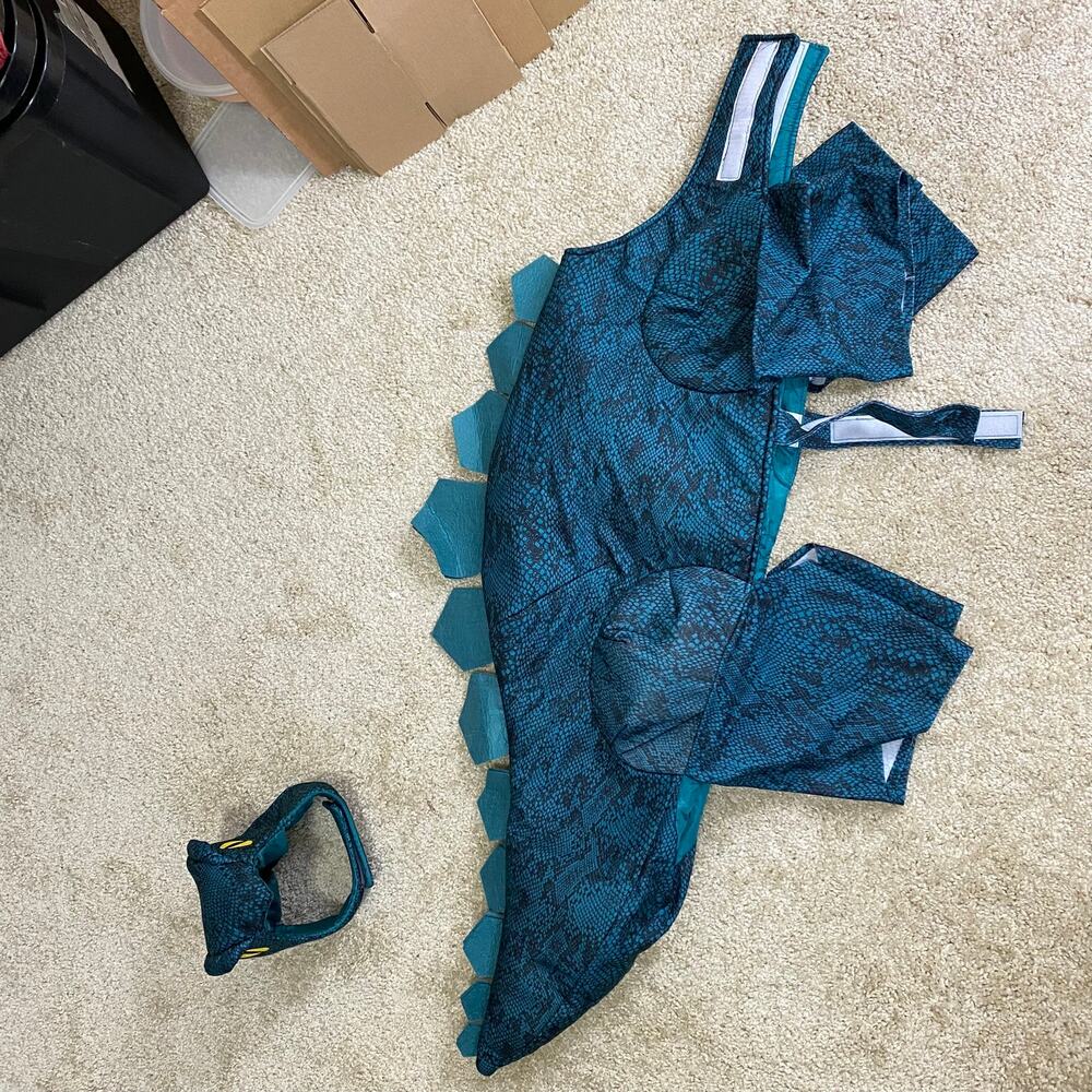 Frisco Stegosaurus Dinosaur Dog & Cat Costume, XX-Large - Picture 4 of 5